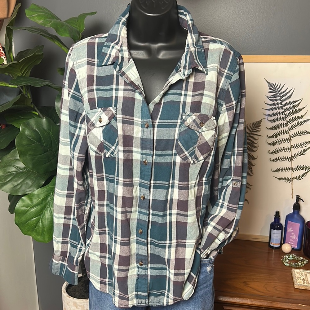 The North Face Button Down Flannel